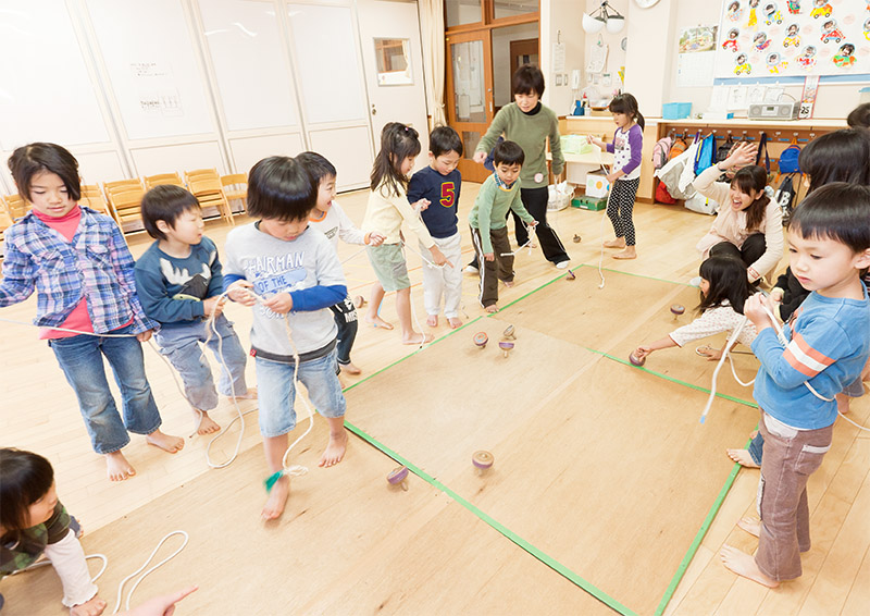 教室の雰囲気を取り入れて撮影